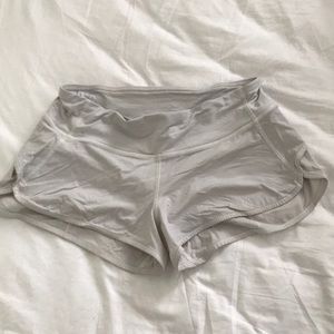 White Short Lululemon Shorts